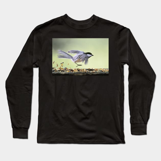 Sudden Departure Long Sleeve T-Shirt by LaurieMinor